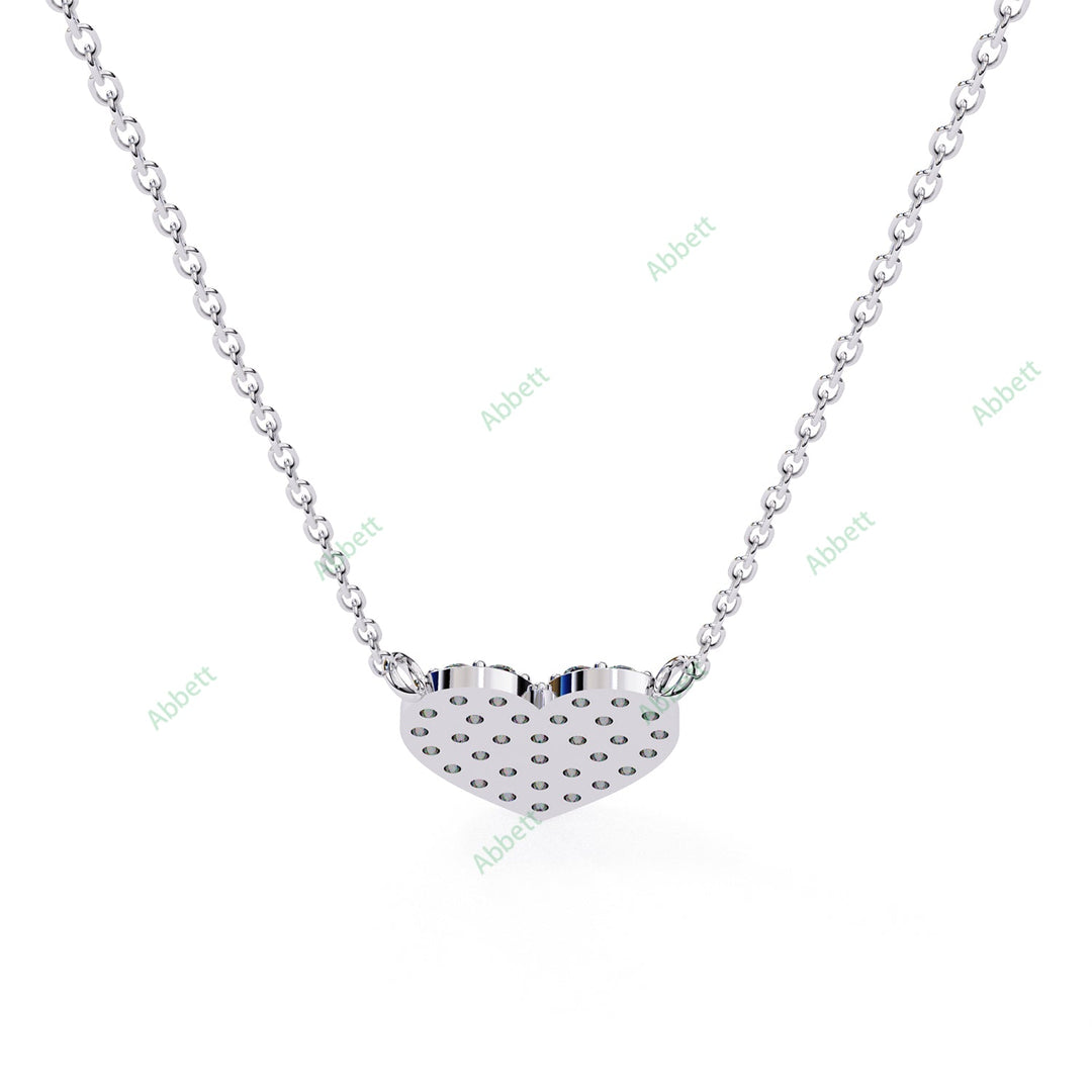 Round Heart Pendant PE1255