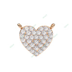 Load image into Gallery viewer, Round Heart Pendant PE1255
