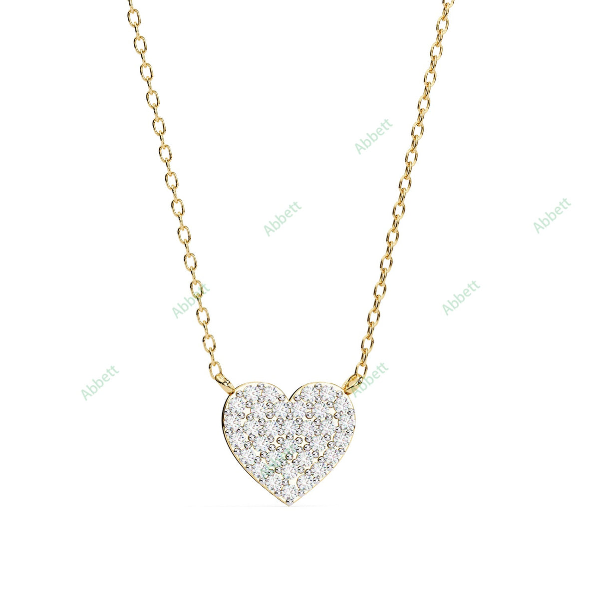 Cluster Heart Pendant PE1255