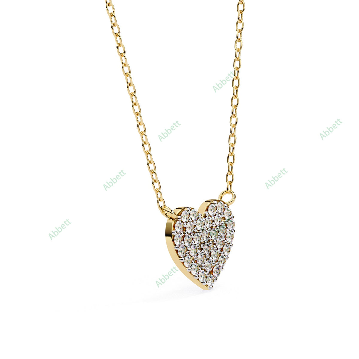 Cluster Heart Pendant PE1255