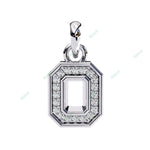 Load image into Gallery viewer, Emerald Halo Pendant PE1256
