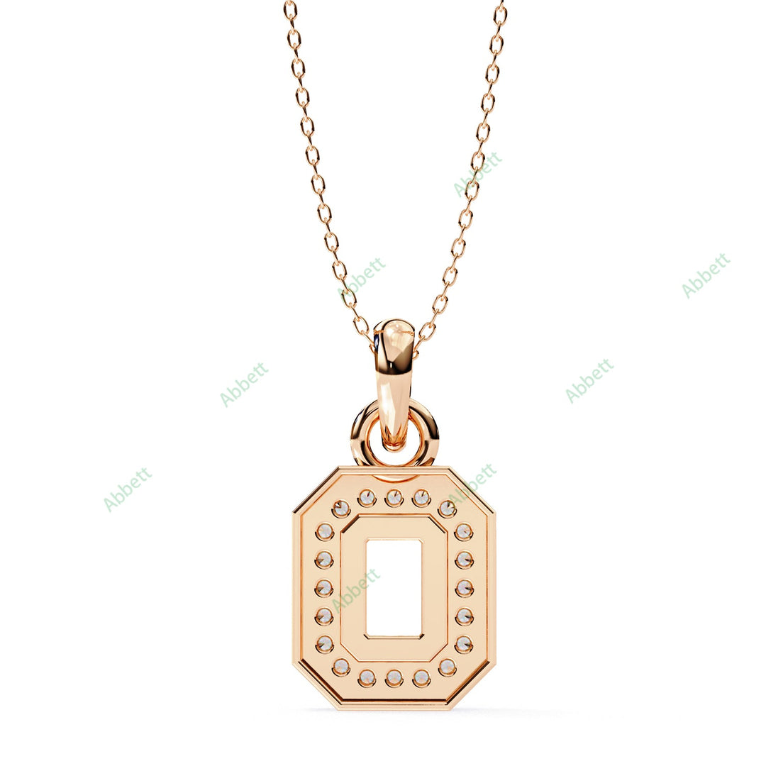 Emerald Halo Pendant PE1256