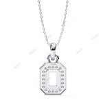 Load image into Gallery viewer, Emerald Halo Pendant PE1256
