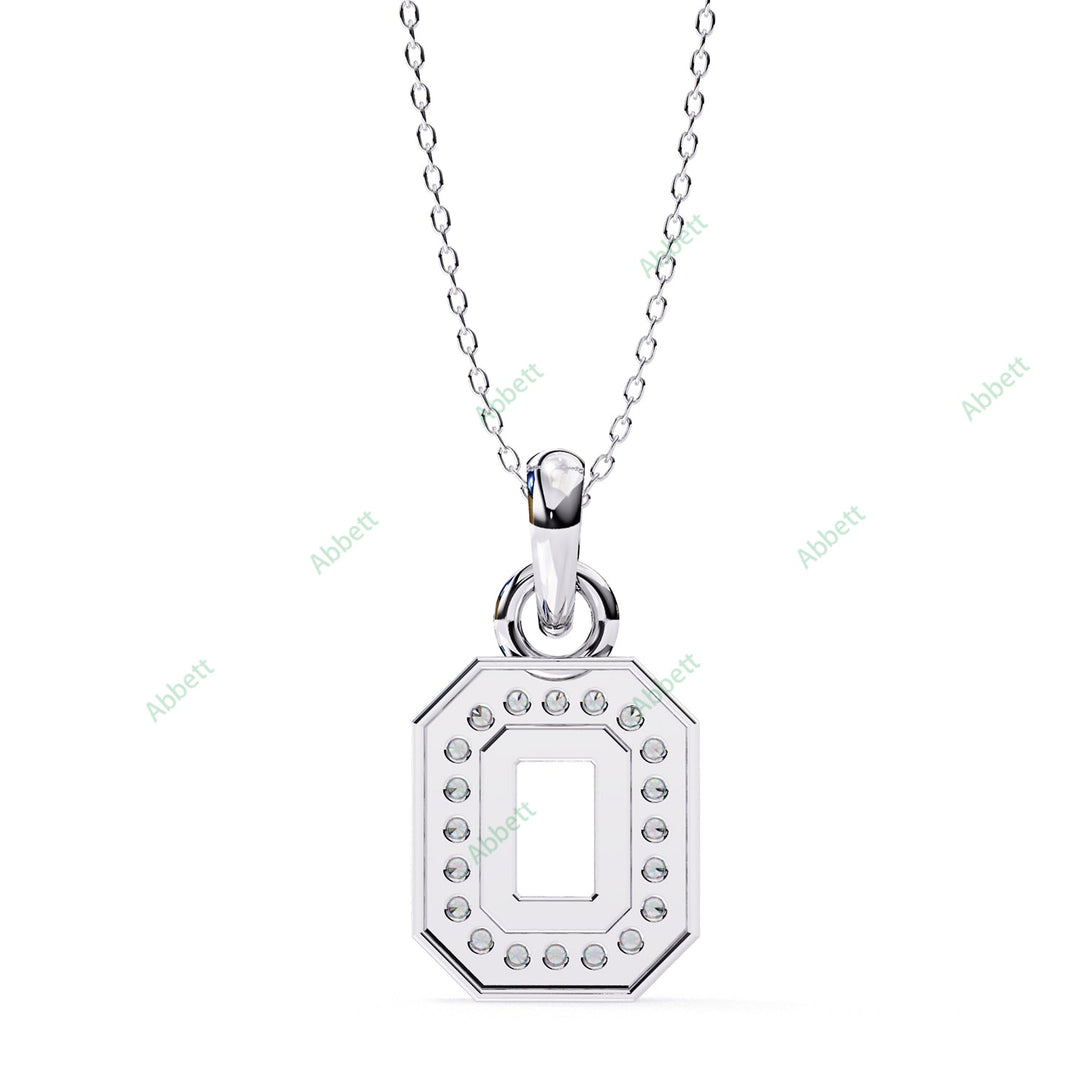 Emerald Halo Pendant PE1256