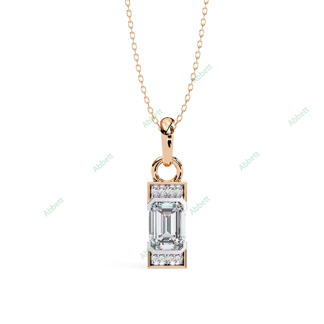 Emerald Delicate Pendant PE1259