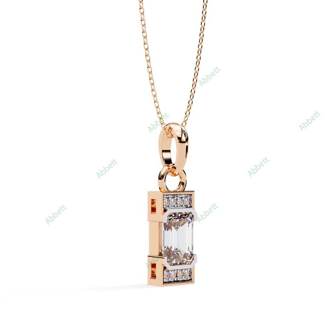 Emerald Delicate Pendant PE1259