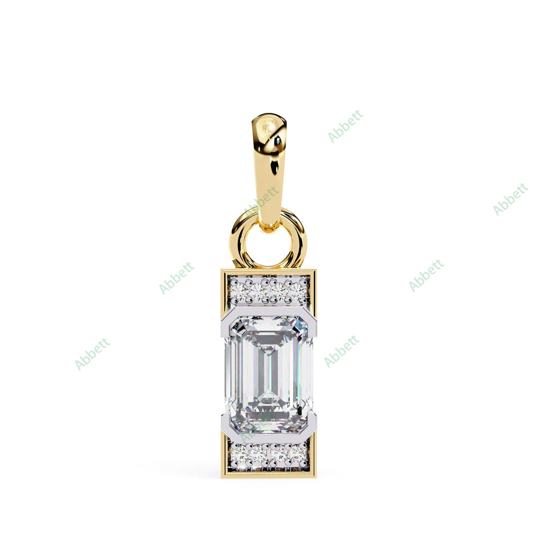 Emerald Delicate Pendant PE1259