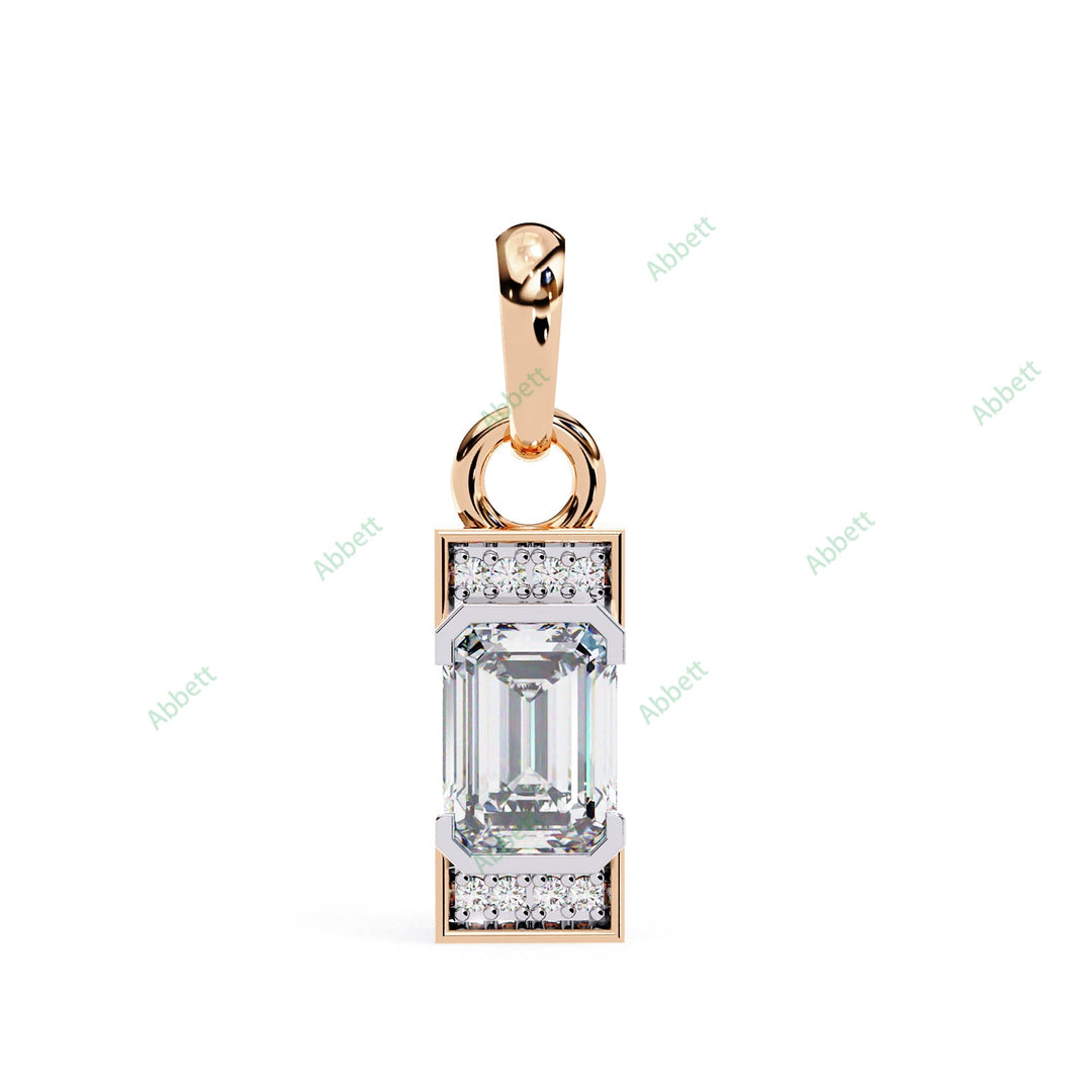 Emerald Delicate Pendant PE1259