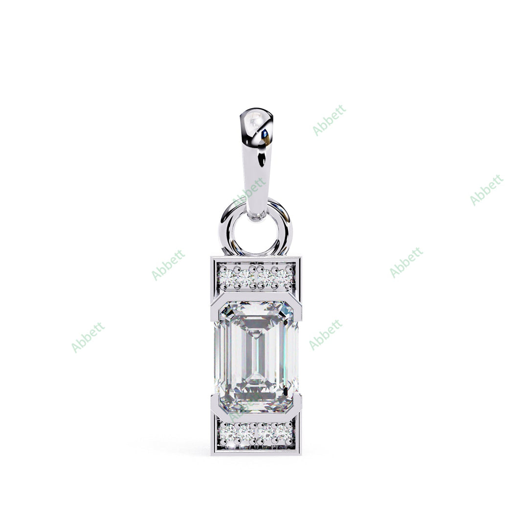 Emerald Delicate Pendant PE1259