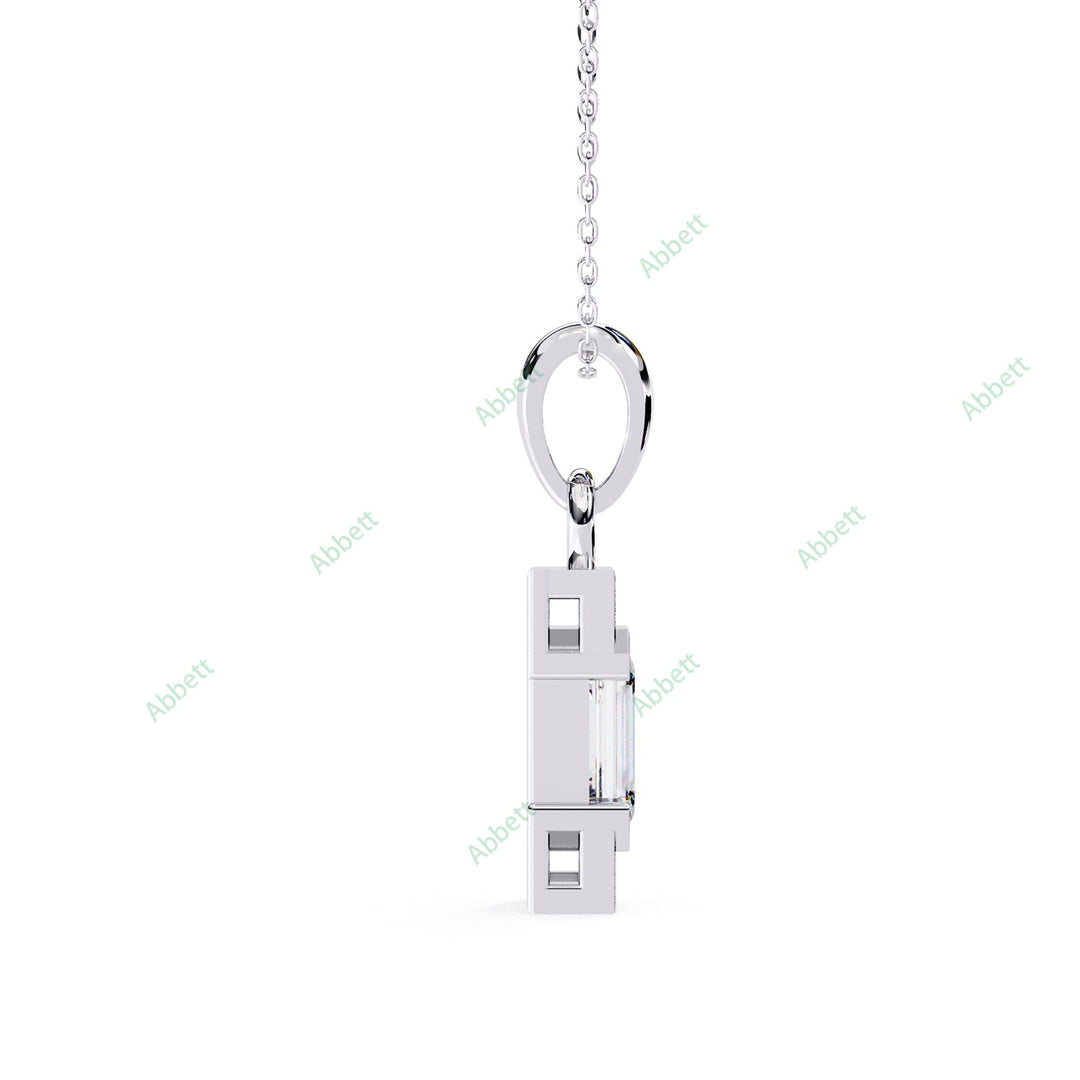 Emerald Delicate Pendant PE1259