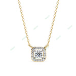 Load image into Gallery viewer, Round Halo Pendant PE1261
