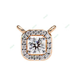 Load image into Gallery viewer, Round Halo Pendant PE1261
