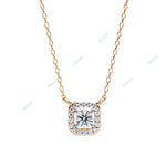 Load image into Gallery viewer, Round Halo Pendant PE1261
