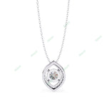 Load image into Gallery viewer, Round Halo Pendant PE1263
