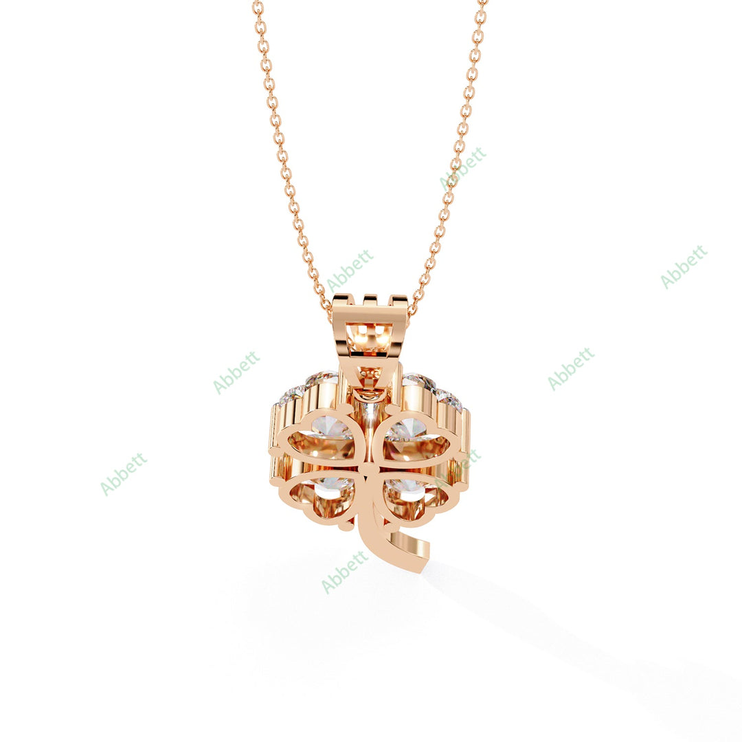 Round Clover Pendant PE1266