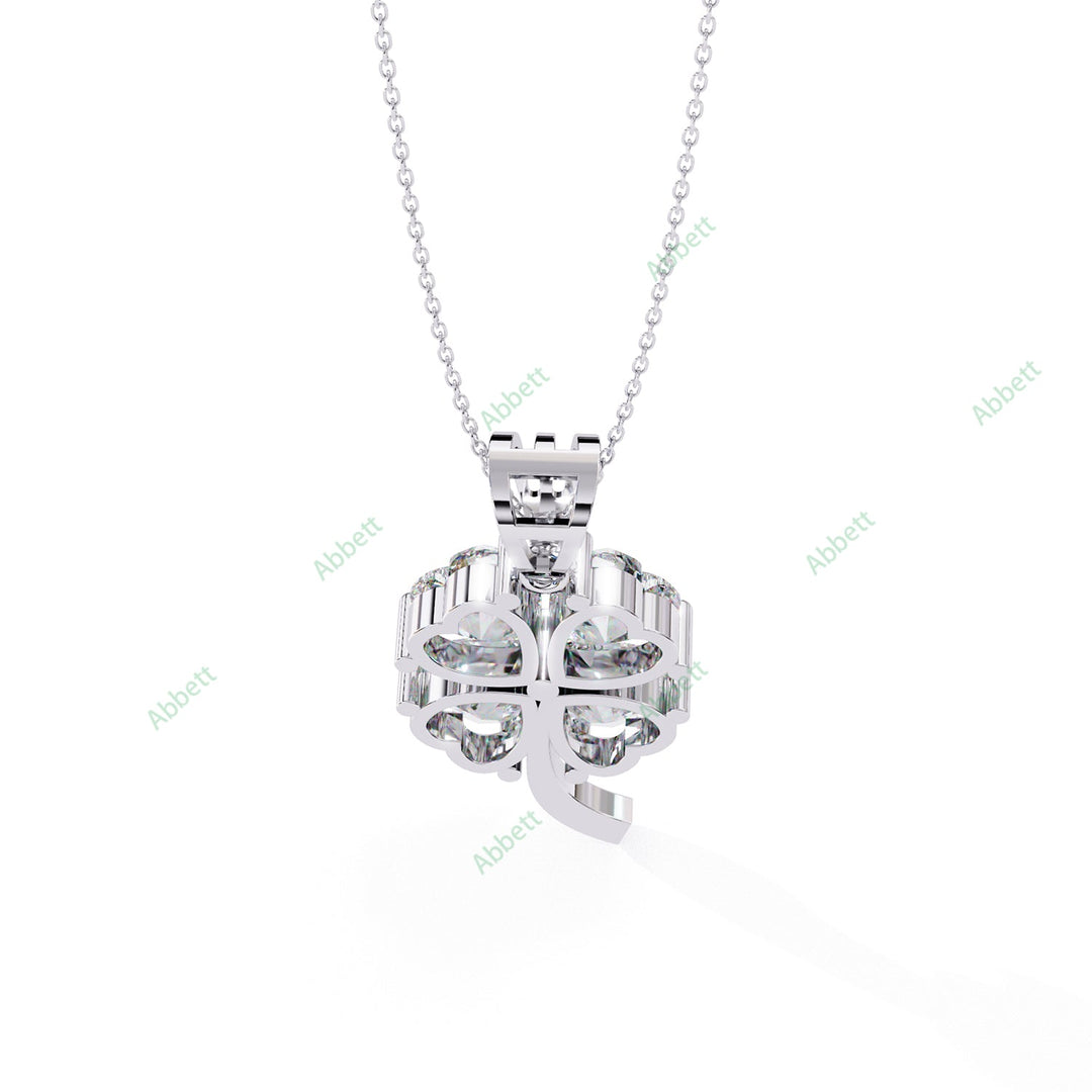 Round Clover Pendant PE1266