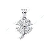 Load image into Gallery viewer, Round Clover Pendant PE1266
