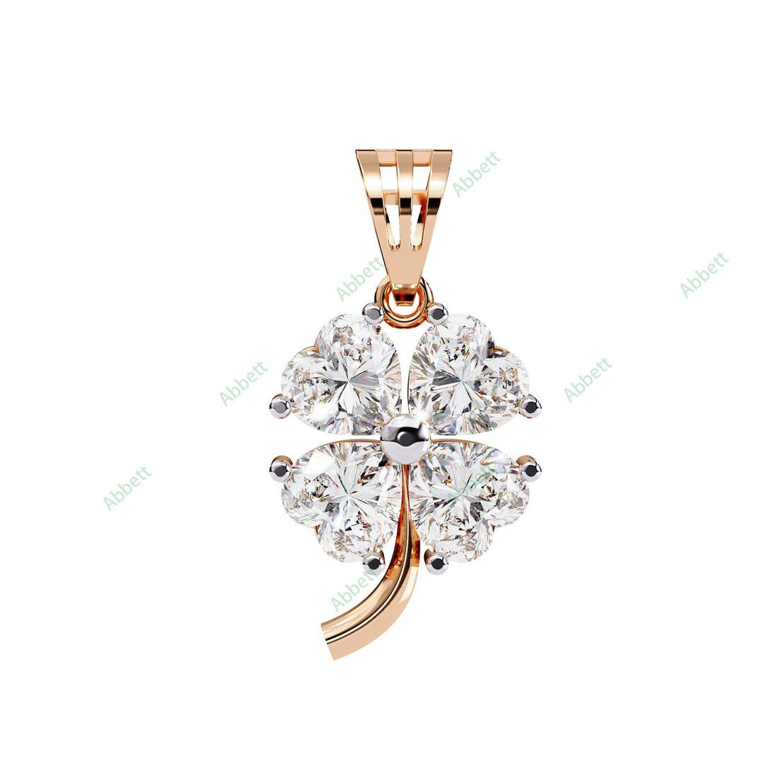 Round Clover Pendant PE1266