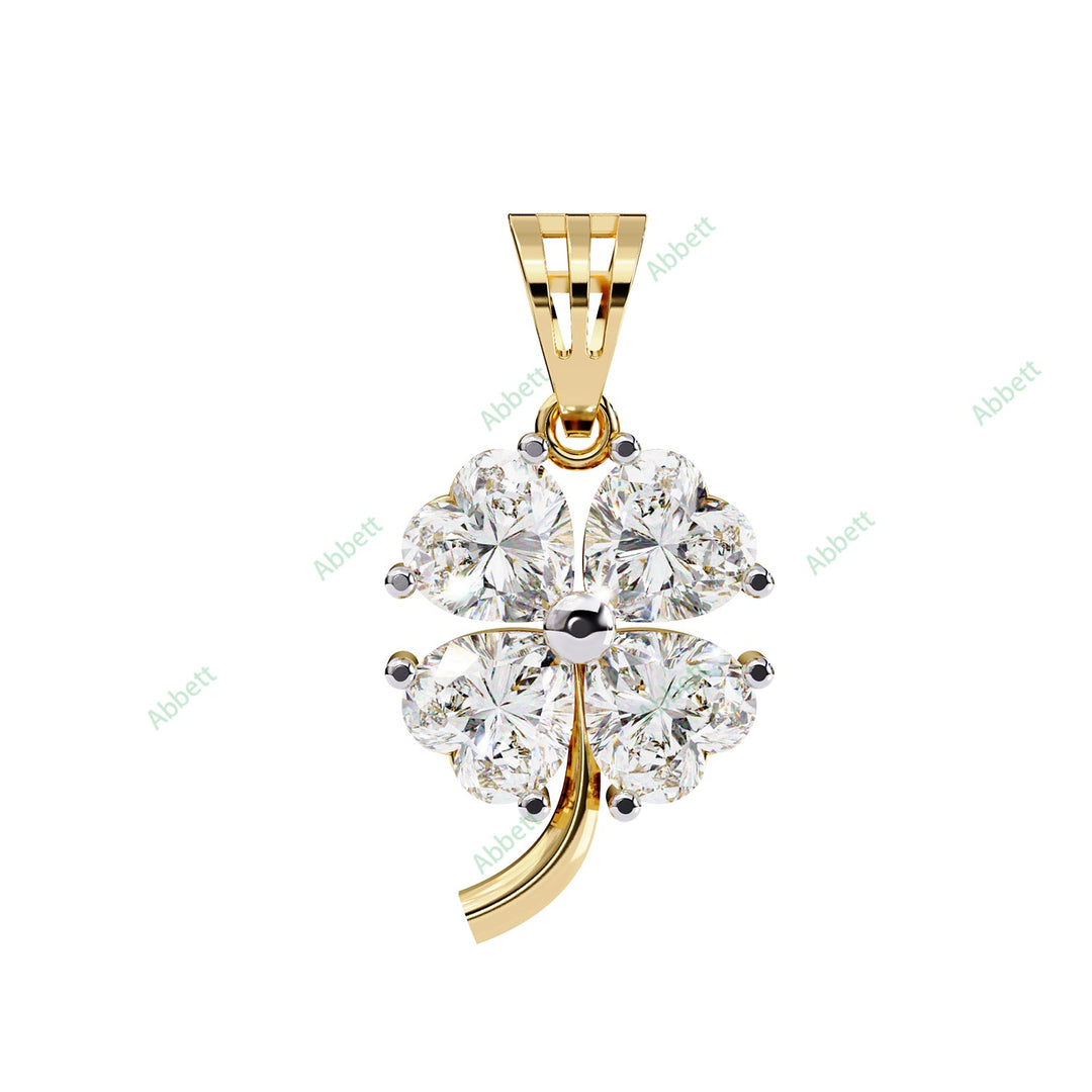 Round Clover Pendant PE1266