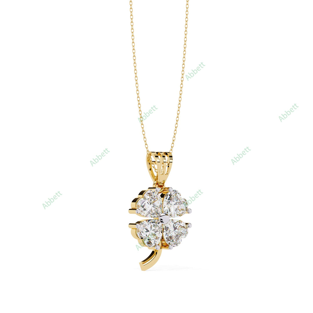 Round Clover Pendant PE1266