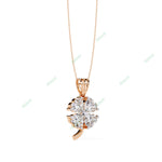 Load image into Gallery viewer, Round Clover Pendant PE1266
