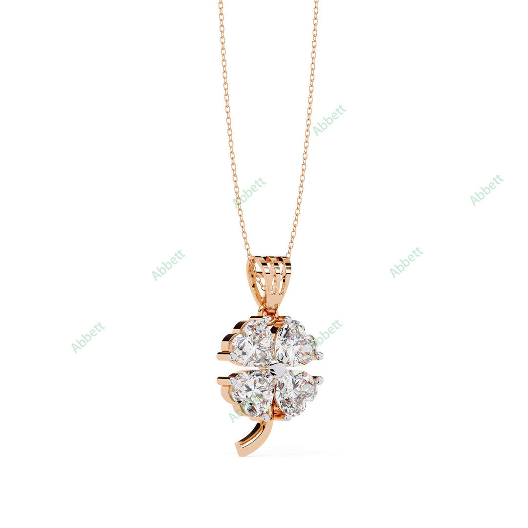 Round Clover Pendant PE1266