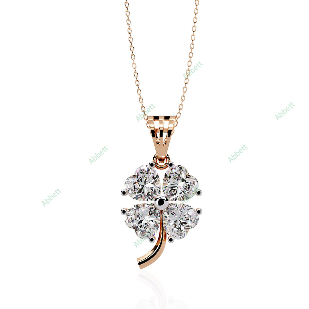 Round Clover Pendant PE1266