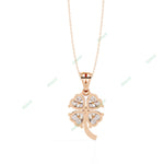 Load image into Gallery viewer, Round Clover Pendant PE1266
