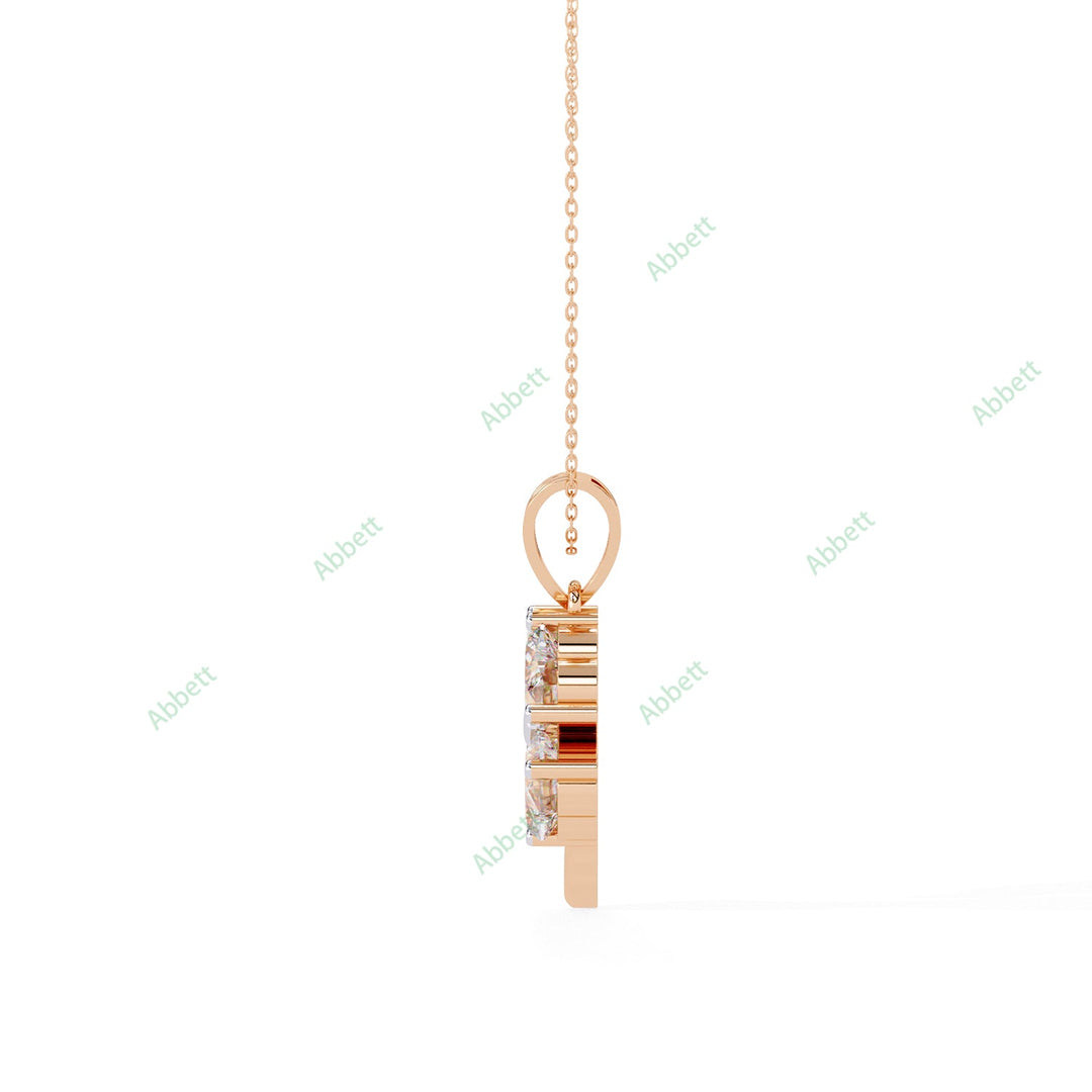 Round Clover Pendant PE1266