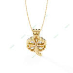 Load image into Gallery viewer, Round Clover Pendant PE1266
