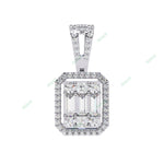 Load image into Gallery viewer, Round Halo Pendant PE1267
