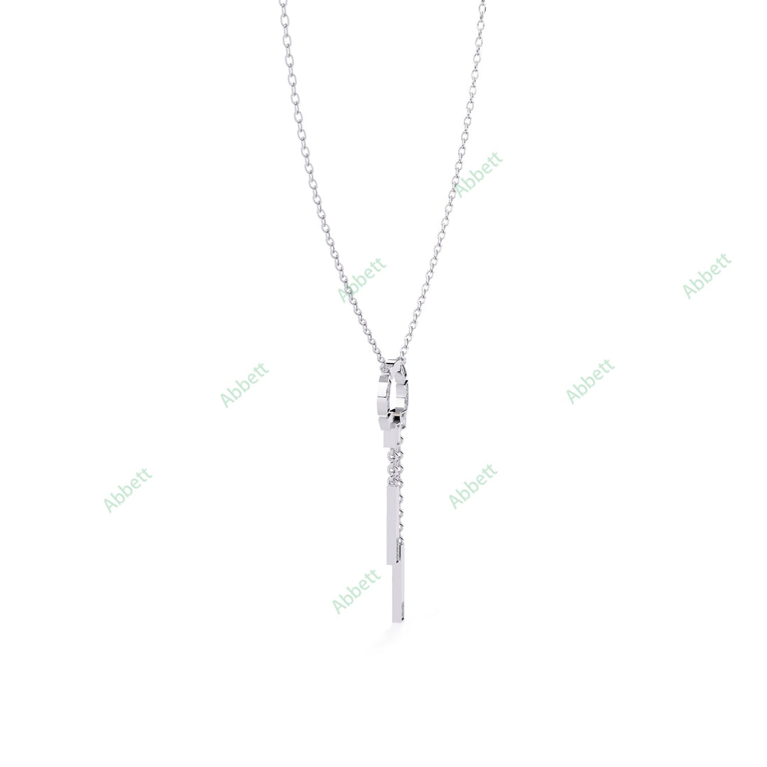 Round Lariat Pendant PE1268