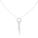 Load image into Gallery viewer, Round Lariat Pendant PE1268
