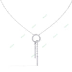 Load image into Gallery viewer, Round Lariat Pendant PE1268
