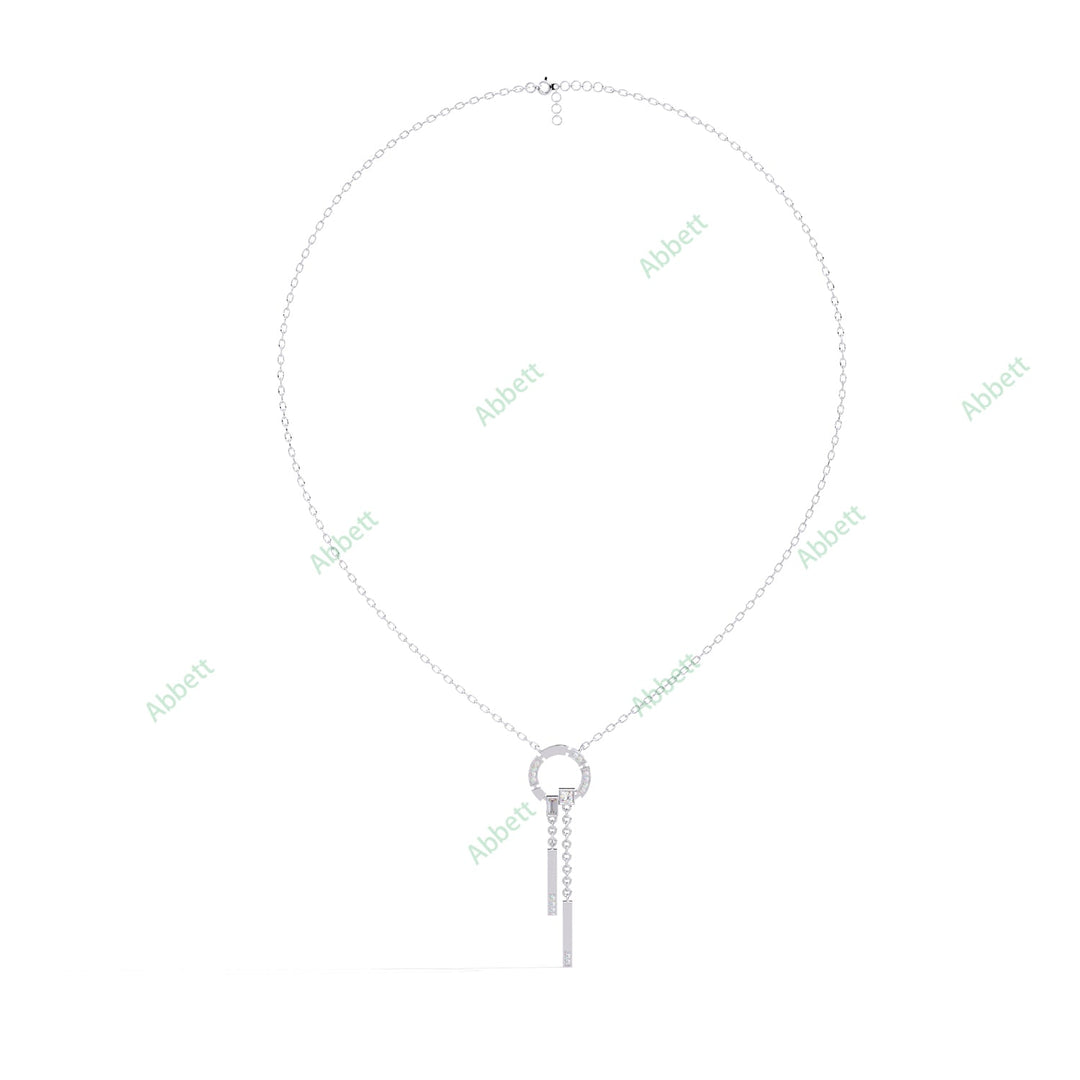 Round Lariat Pendant PE1268