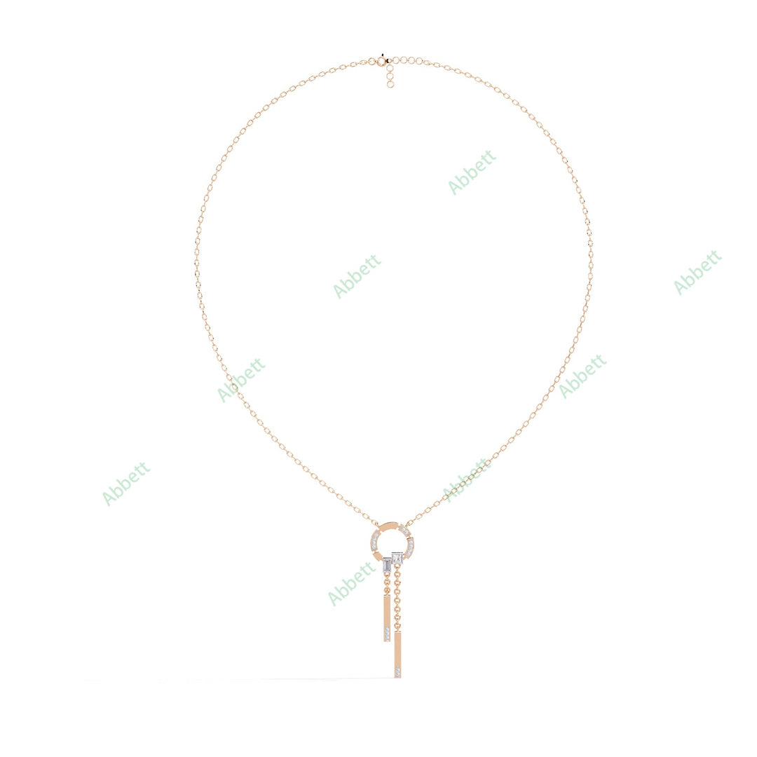Round Lariat Pendant PE1268