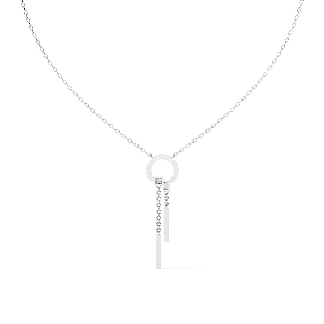 Round Lariat Pendant PE1268