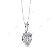 Heart Halo Pendant PE1270