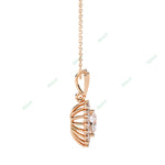 Load image into Gallery viewer, Heart Halo Pendant PE1270
