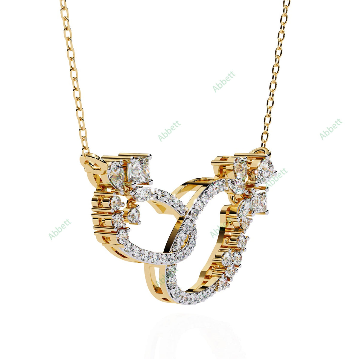 Interlocking Designer Pendant PE1272