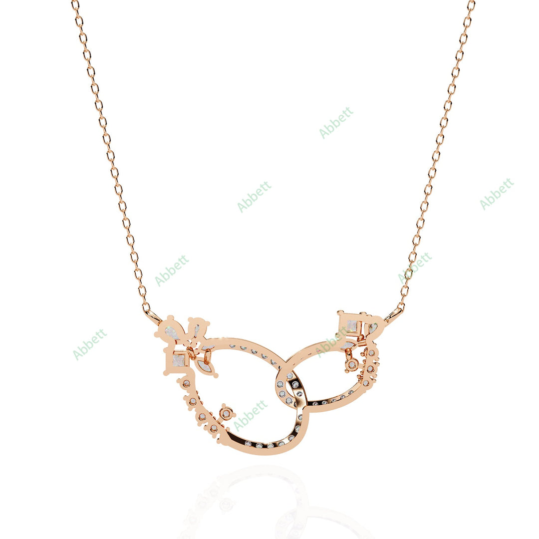Round Interlocking Pendant PE1272