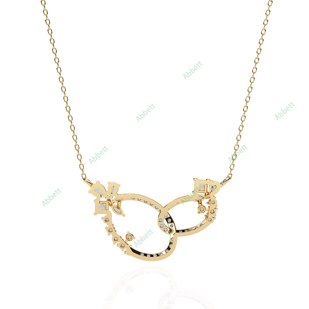Round Interlocking Pendant PE1272