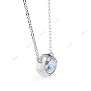 Bezel Marquise Solitaire Pendant PE1592