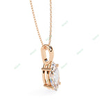 Load image into Gallery viewer, Marquise Solitaire Pendant PE1593
