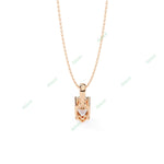 Load image into Gallery viewer, Marquise Solitaire Pendant PE1593
