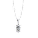 Load image into Gallery viewer, Marquise Solitaire Pendant PE1593
