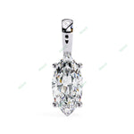 Load image into Gallery viewer, Marquise Solitaire Pendant PE1593
