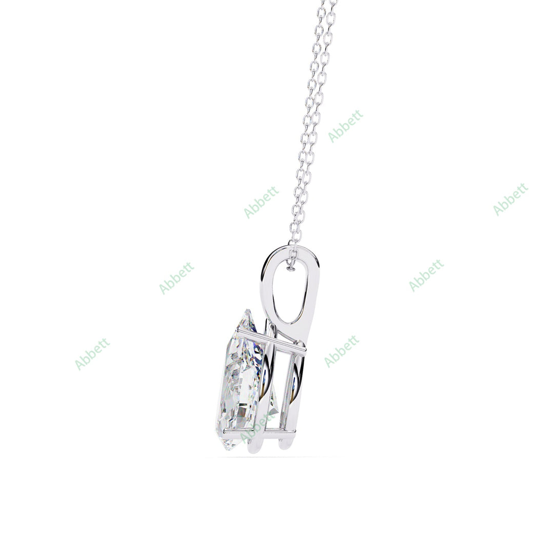 Pear Solitaire Pendant PE1594