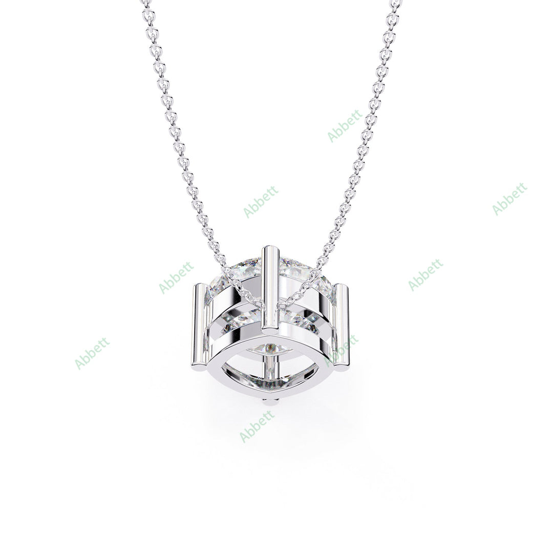 Princess Solitaire Pendant PE1595