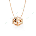 Load image into Gallery viewer, Princess Solitaire Pendant PE1595

